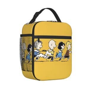 New Snoopy & Peanuts Gang Insulated Lunch Bag/Bento Box, For Work or School